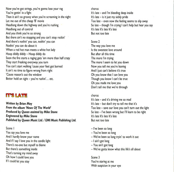 Queen  Queen Rocks : Booklet13